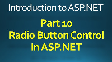 10 ASP.NET Radio Button Control in ASP.NET Part 10 in Urdu | Hindi
