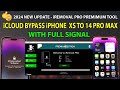 iRemoval PRO Tool iCloud Bypass iPhone XS/XSMAX/XR -11Series/12 Series/13Series/14Series With Signal