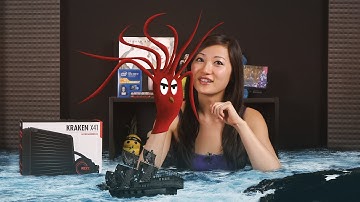 NZXT Kraken X41 140mm Liquid CPU Cooler Unboxing: Release the (Liquid Cooled) Kraken!!