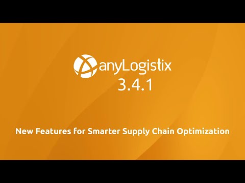 AnyLogistix 3 4 1 New Features Overview