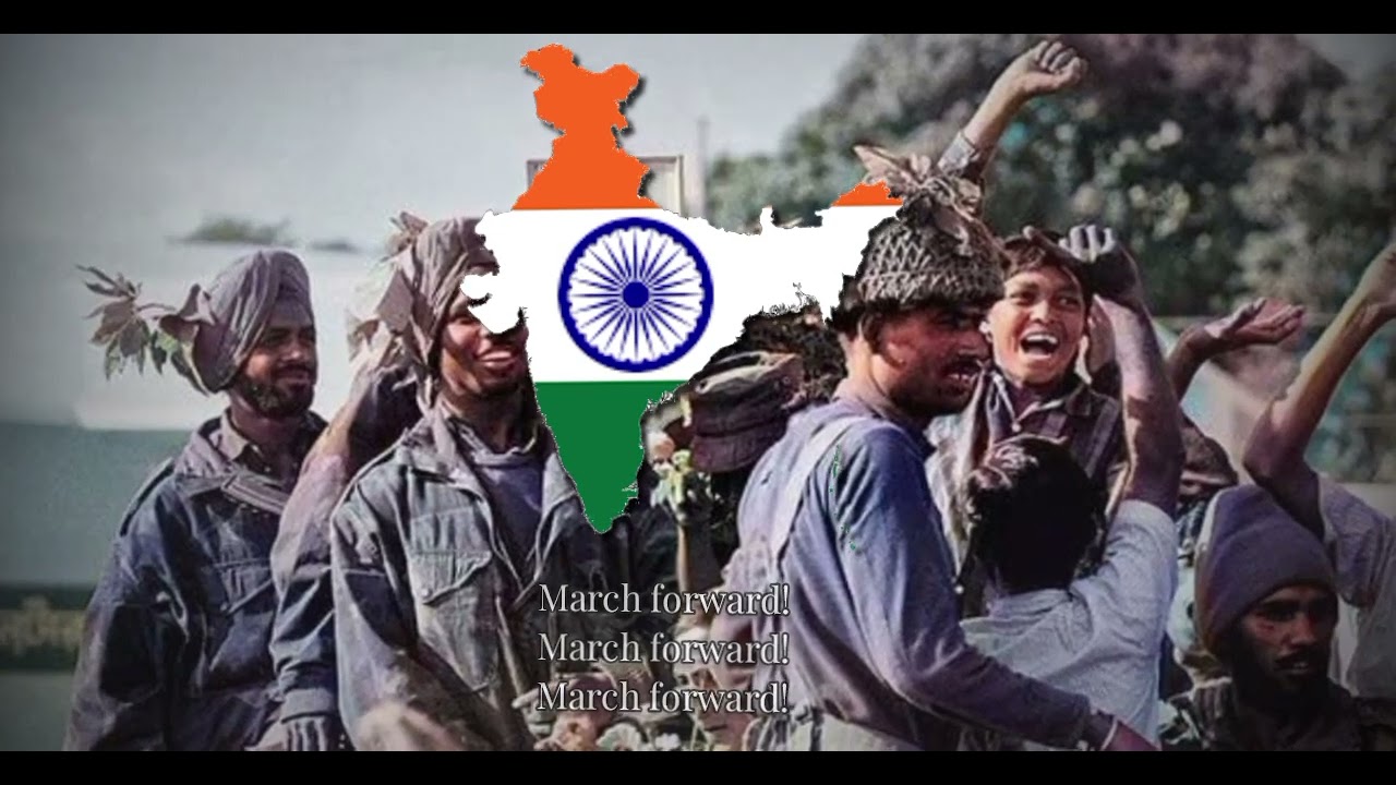 Badhte ChaloMarch Forward  Indian Patriotic Song about the 1971 war