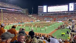 Texas Longhorn Band half-time Sep 3, 2022 Louisiana Monroe @ Texas