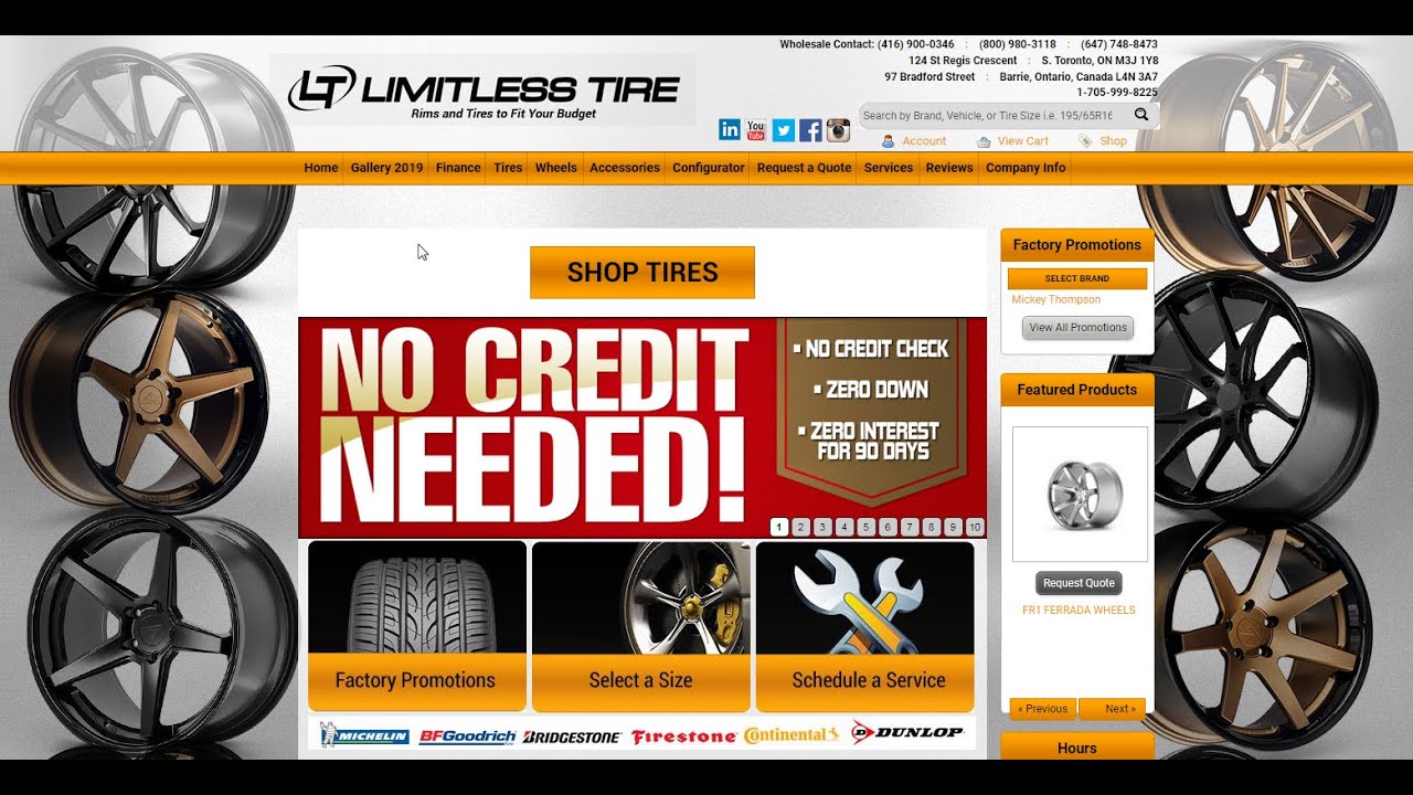 Acura MDX Wheels @ LIMITLESS TIRE - 0% interest financing avaiable - Instant approval
