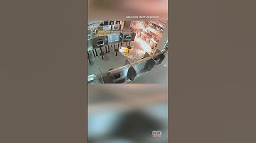 Man Sets Jail Lobby on Fire #shorts
