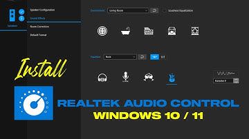 How To Install Realtek Audio Control In Windows 10/ 11
