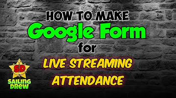 How to make Google Form for Live Streaming Attendance on Android Phone