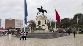 The City Of Pisco on the coast of Peru.