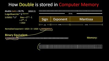 Double Number Representation IEEE-754 ~ C Programming