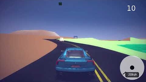 Blender Racing Game - AI Test