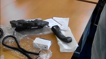 Polycom 550 Unboxing and Assembly - GetVoIP.com