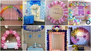 Balloon decoration ideas for birthday || Balloon decoration