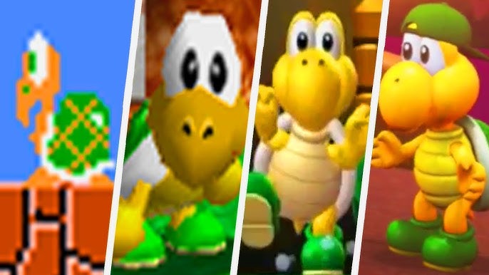 Evolution of Staff Rolls in Mario Games (1988 - 2017) 