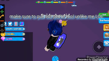 How to Afk mine With A Auto Cilcker In Mining Simulator 2 Mobile #tutorial #roblox