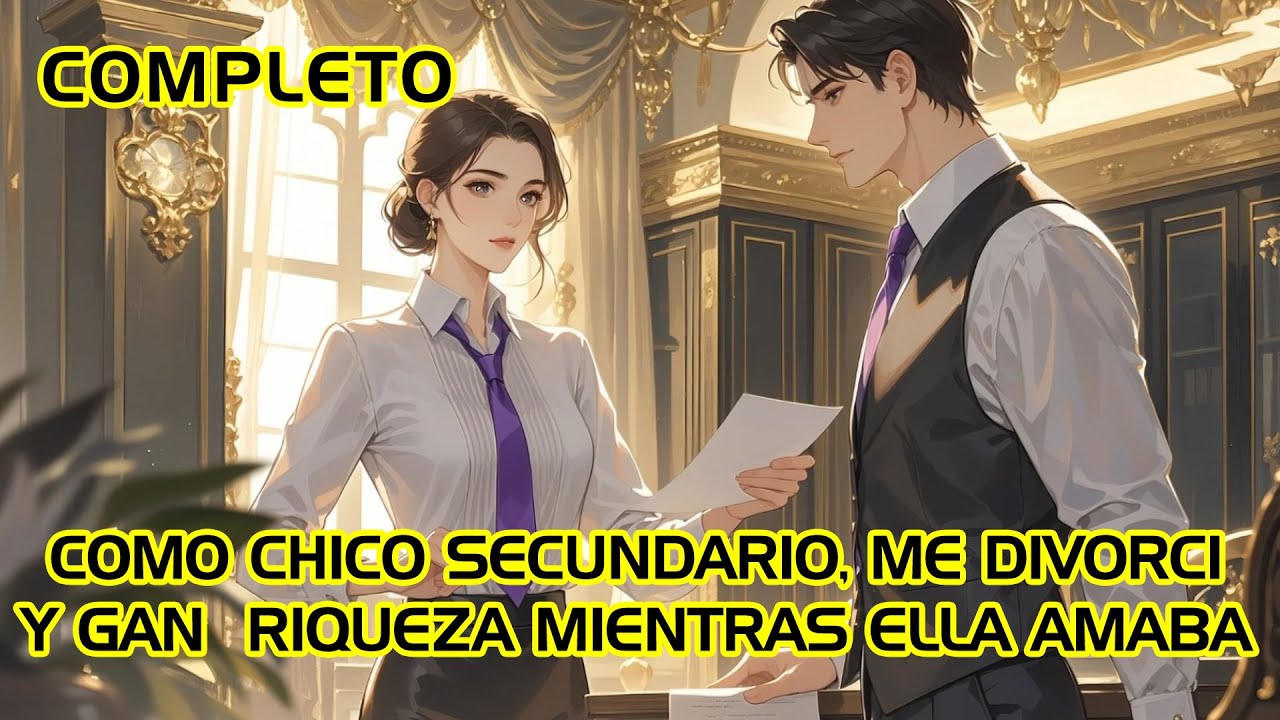 Como chico secundario, firmé el divorcio ella con amor, yo con dinero#reencarnación #amor  #comedia