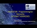 Lec 06 Internet Address 1