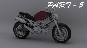 Bike modeling 3DS Max 2015 tutorial Part - 5