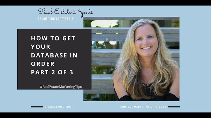 How to clean up your real estate database [Dawn Da...
