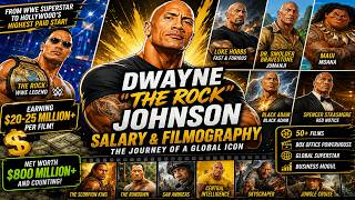 Dwayne “The Rock” Johnson’s Insane Career Earnings: From $5.5M in first lead to $800M Empire💰 Guide