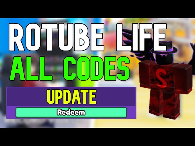 All WORKING ROTUBE LIFE CODES *LOADS OF FREE BOOSTS! *1BILLION