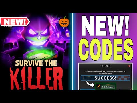 Survive the Killer codes (September 2023)