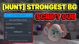 [The Hunt] The Strongest Battlegrounds Script Gui (Get Egg, Autofarm, And More) *Pastebin*