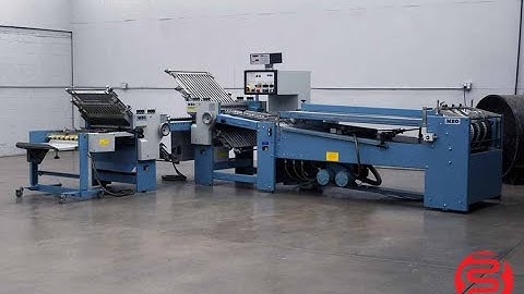MBO B26 Continuous Feed Paper Folder