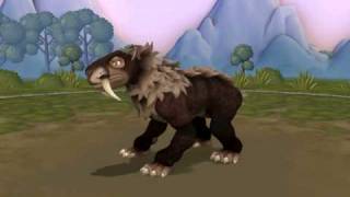 Spore Saber tooth cat by Darkdragon1018
