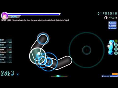 [osu!] はなまるぴっぴはよいこだけ Remix