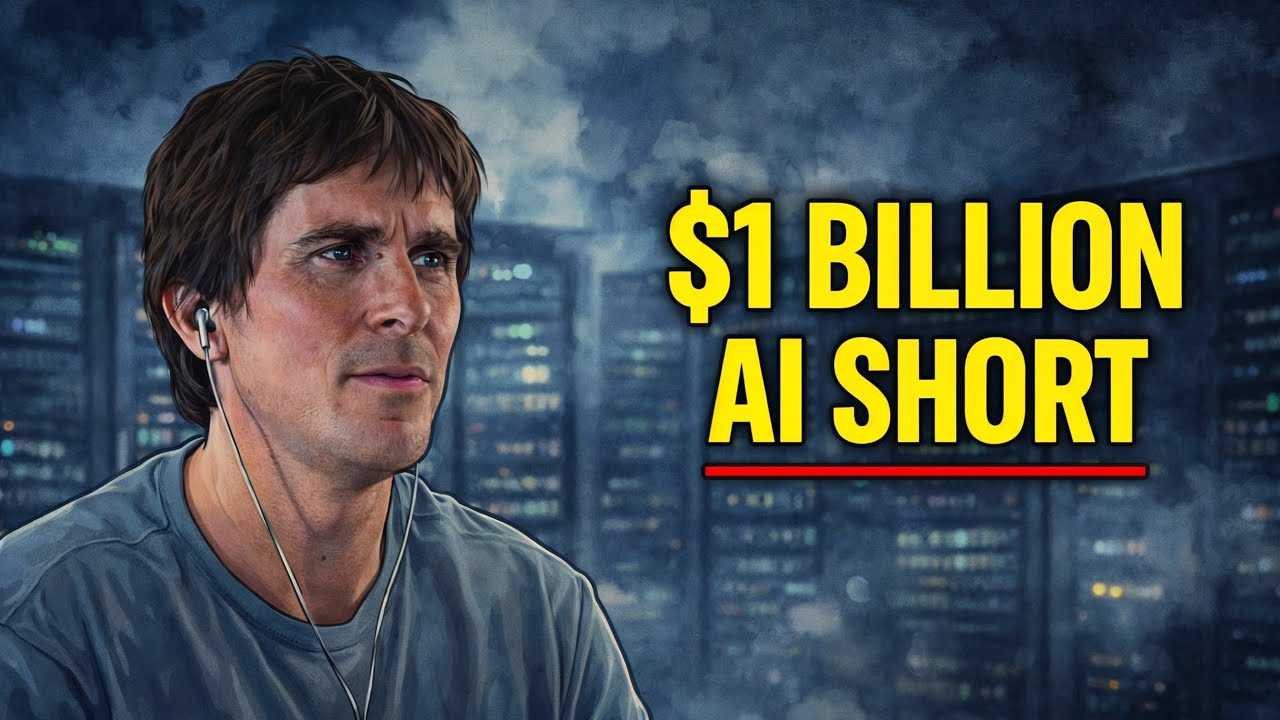 Michael Burry Just Opened a $1 BILLION AI SHORT (Huge Bet Against AI ...