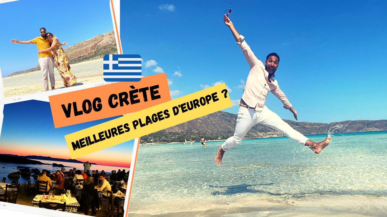 La Crète : UNE DES MEILLEURS DESTINATION D&rsquo;EUROPE (Activités, Restos, Bons Plans) MON VLOG PRÉFÉRÉ !