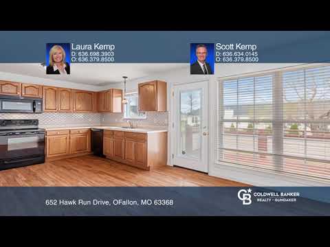 652 Hawk Run Drive, O'Fallon, MO home video tour