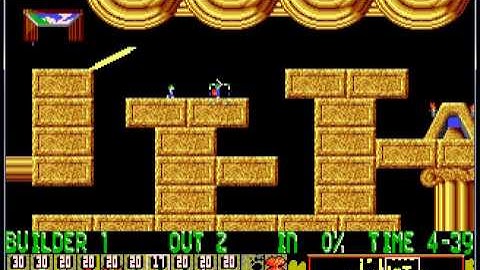 Lemmings - Lv26 Fun: Nightmare on Lem street