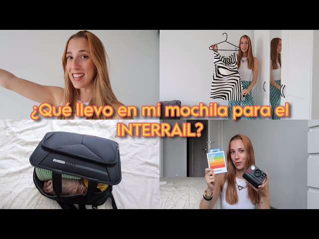 Cuál es la mejor mochila para tu viaje de Interrail?