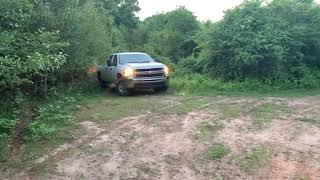 Chevy Does A Burnout With A Blown Diff