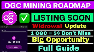 OGC Coin Listing Mexc। How to Register OGC Account | OGC Mining New Update | #kashif Mejeed