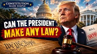 Who Actually Makes Federal Laws | Congress, the President & Article II