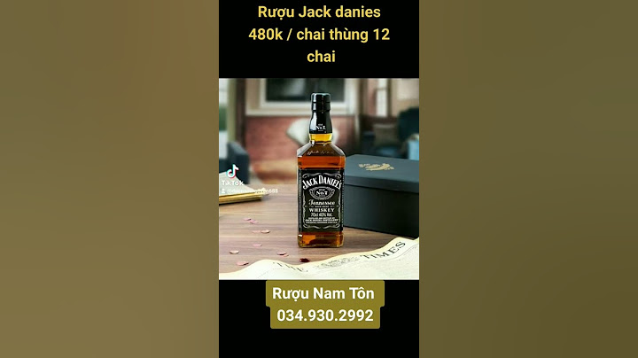 Jack daniels tennessee whiskey 12 năm giá bao nhiêu