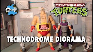 TMNT TECHNODROME Custom Diorama for NECA Action Figures