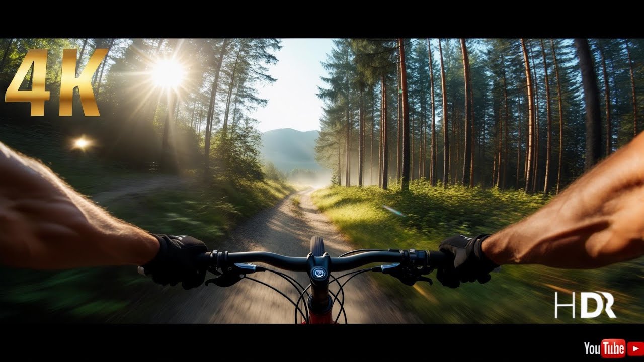 2 Hours Virtual Summer Forest Ride | Perfect for Home Exercises and Relaxation