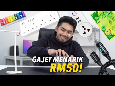 Racun Gajet MENARIK Bawah RM50 | EP14