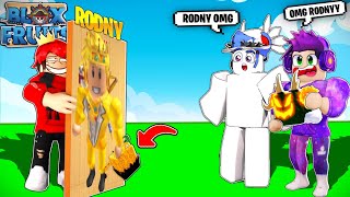 😨 ME INFILTRO COMO RODNY EN EL VIDEO DE LEGOLAZ | BLOX FRUITS