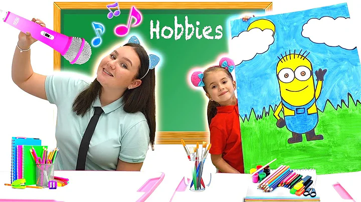 Ruby and Bonnie school homework activity about hob...