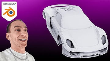 Blender car modeling [Tutorial part 8]