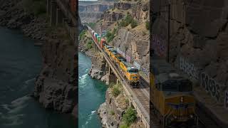 10 Different train from 10 place compilation #railroad #travel #automobile #railway #train