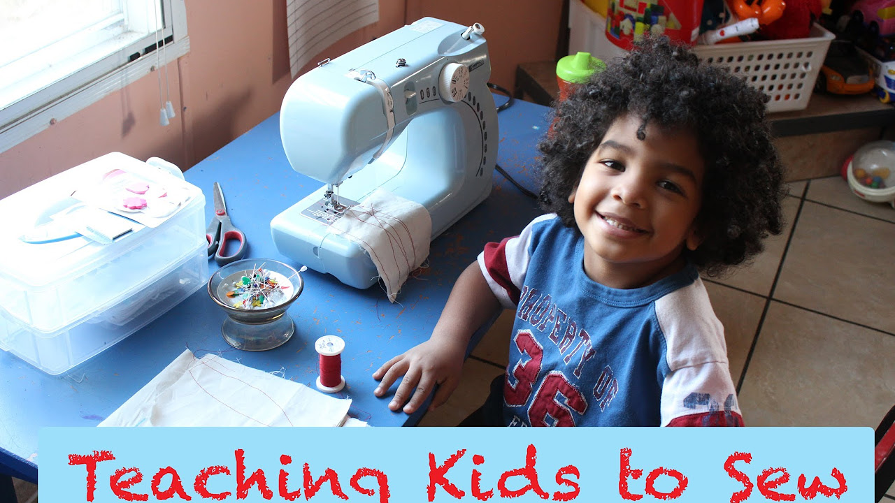 Tips For Teaching Children How To Sew (Ages 2-11+)