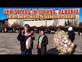 Christmas in Tirana, Albania: Energy, Model Walks, and Skanderbeg Square!