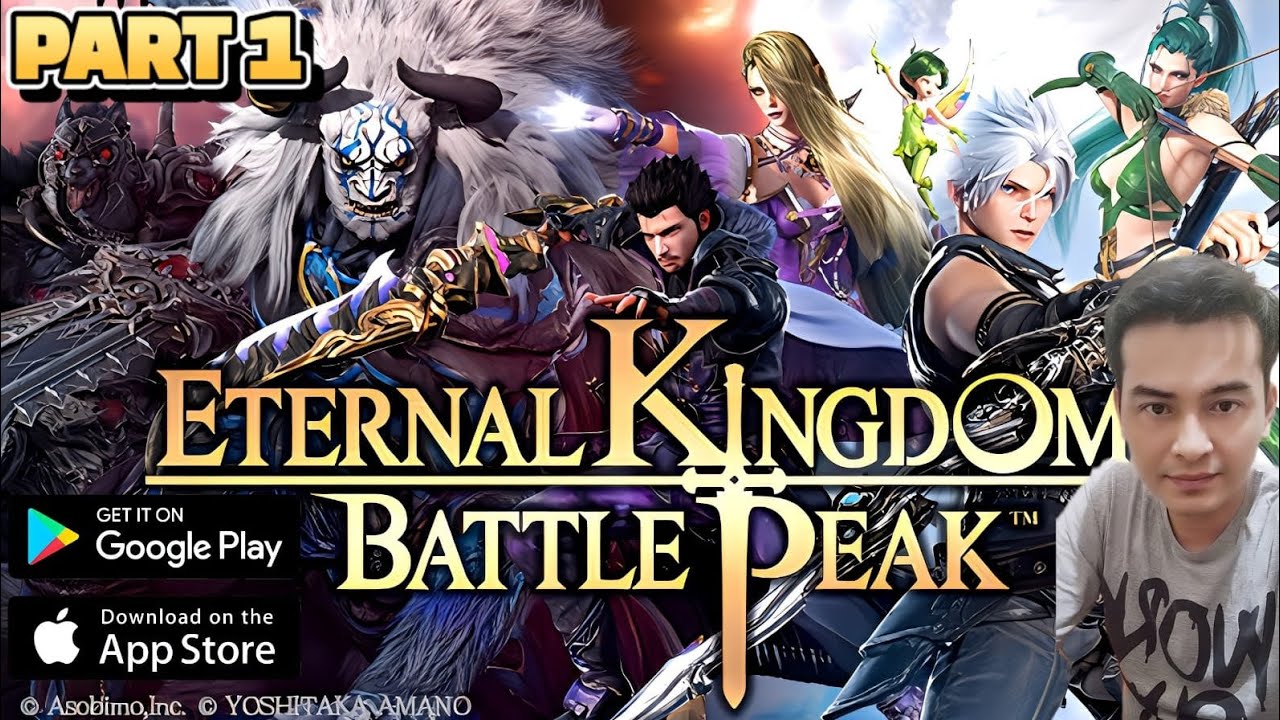 GAME ASOBIMO INC MMORPG LAIN LAGI BREE ETERNAl KINGDOM BATTLE PEAK SEKELAS GAME SERIES FINAL FANTASY