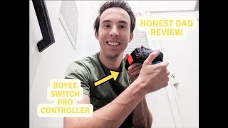 Honest Gamer dad Reviews Voyee switch pro controller