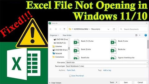 Excel File Not Opening in Windows 11/10? Watch THIS Video Before You Panic! | Excel Tech & Tricks