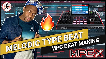 MPC X Beatmaking - I made a QUICK Smooth Melodic Trap Beat - MPC X Beatmaking